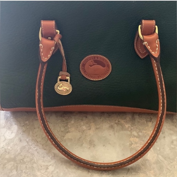 Dooney & Bourke | Bags | Vintage Green And Brown Leather Dooney Bourke